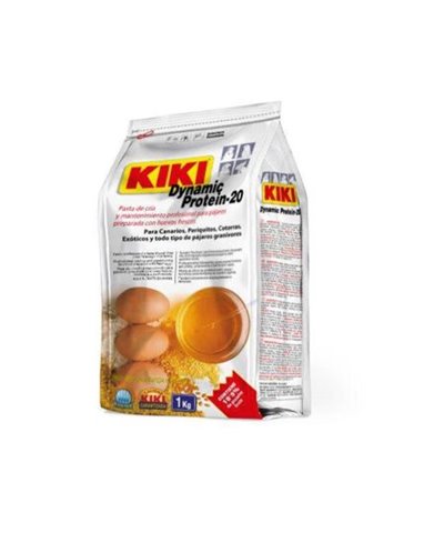 Kiki dynamic proteina-20 pasta de cría y mantenimiento