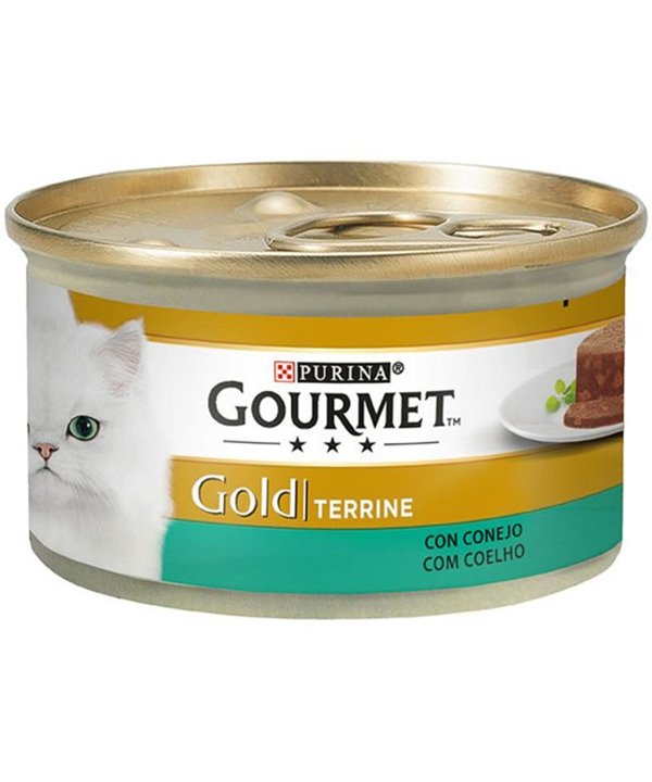 GOURMET GOLD CON CONEJO 85 GR
