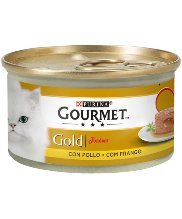 GOURMET GOLD FONDANT POLLO 85G