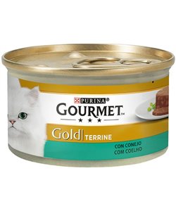 GOURMET GOLD CON CONEJO 85 GR